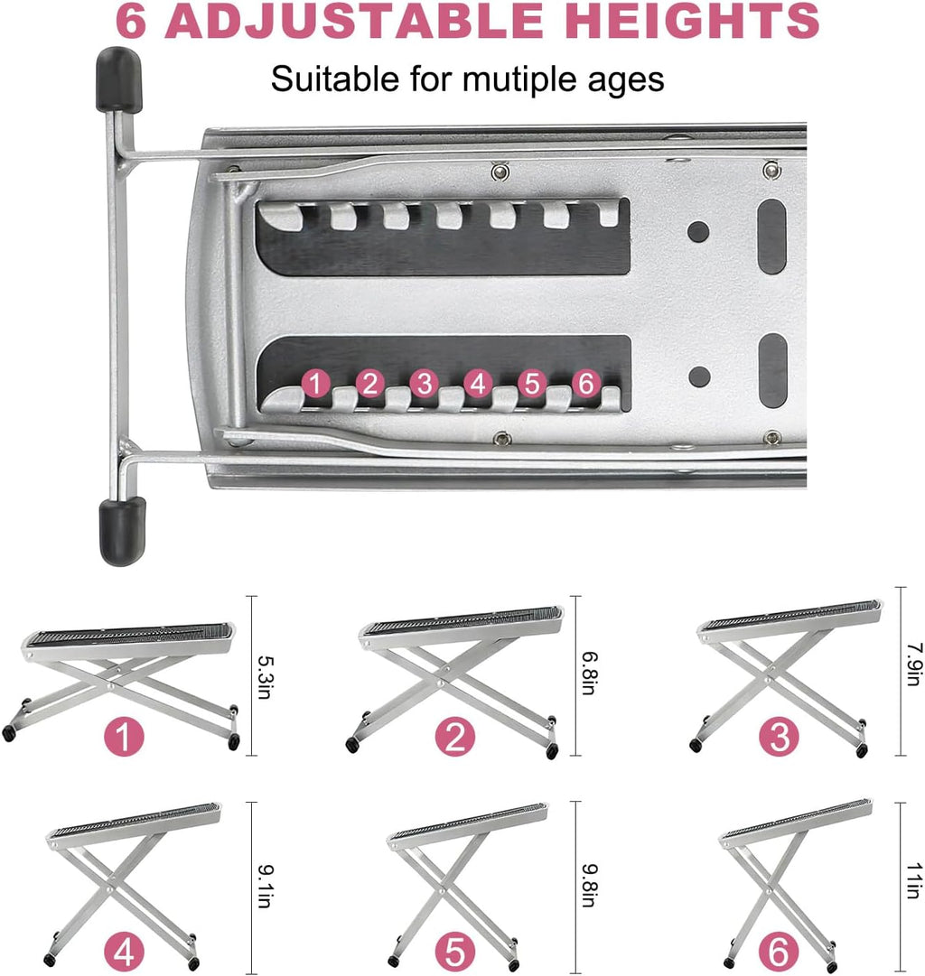 

Home Pedicure Kit Foot Stool with Toe Separators