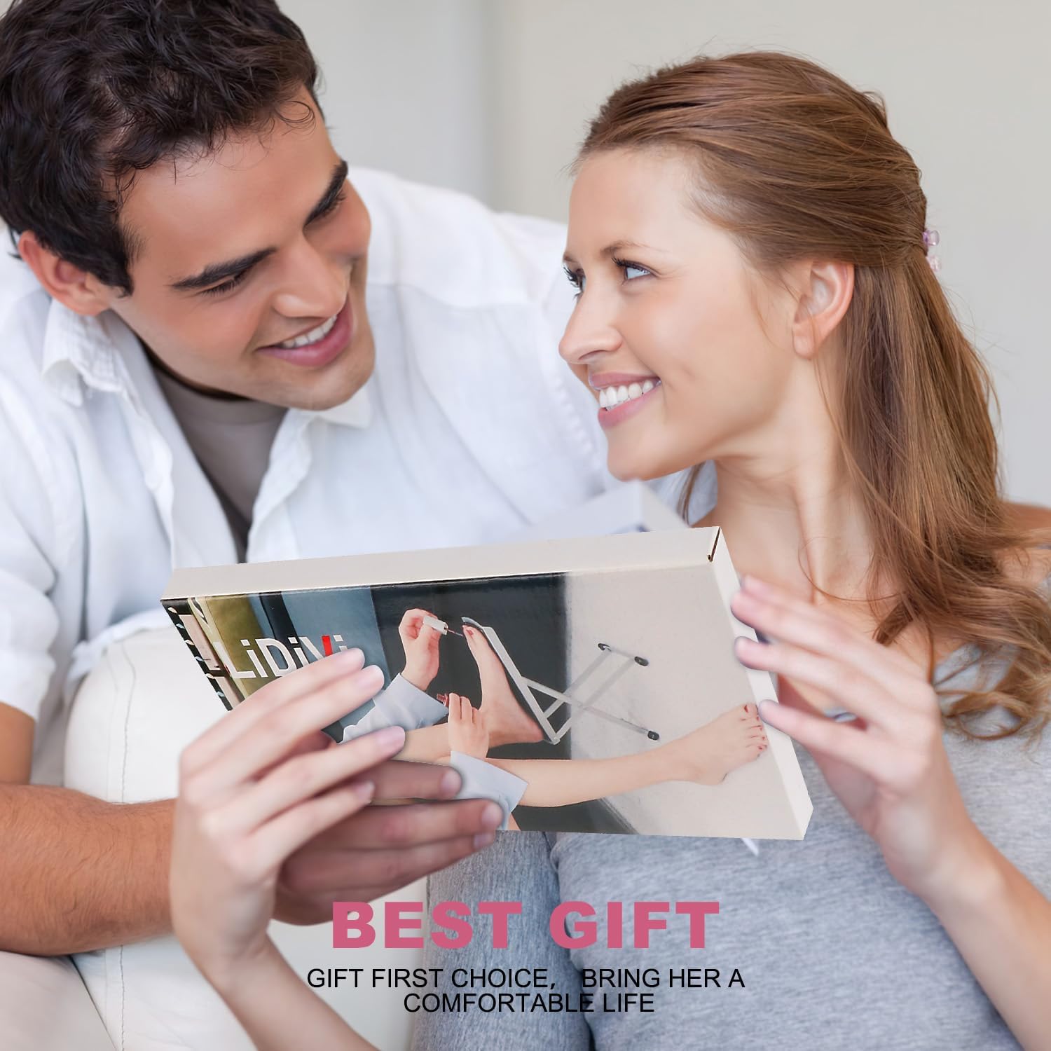 

Foldable Non-Slip Foot Stool for Effortless Pedicures