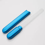 Premium Crystal Glass Nail File with Protective Case