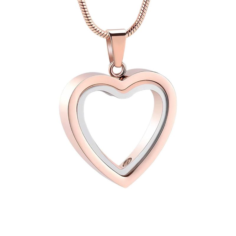 open heart pendant