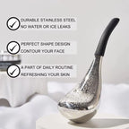 

Ergonomic Stainless Steel Facial Massage Roller