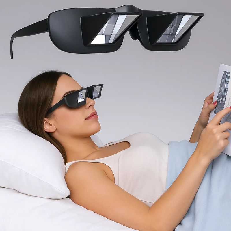 bedridden patient reading glasses