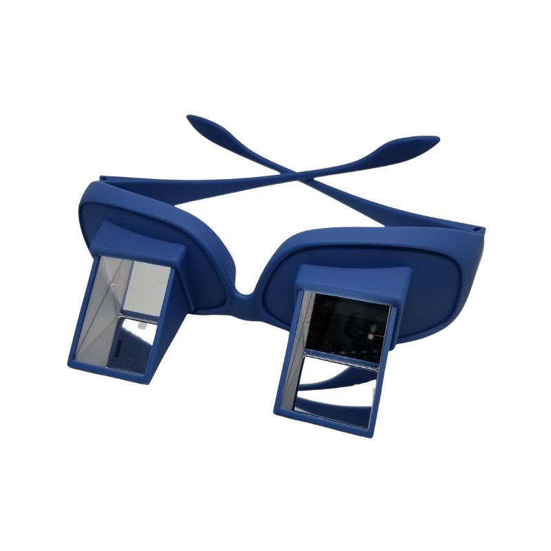 Lazy Periscope Prism Glasses – Horizontal Reading & TV Glasses