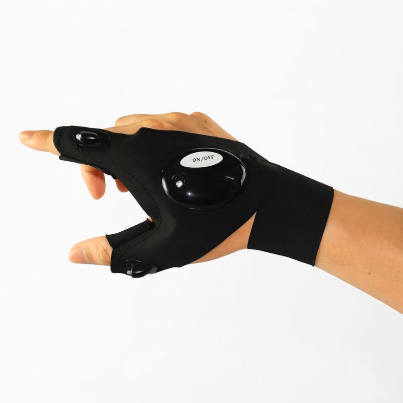 LED Flashlight Glove – Waterproof, Lightweight & Durable