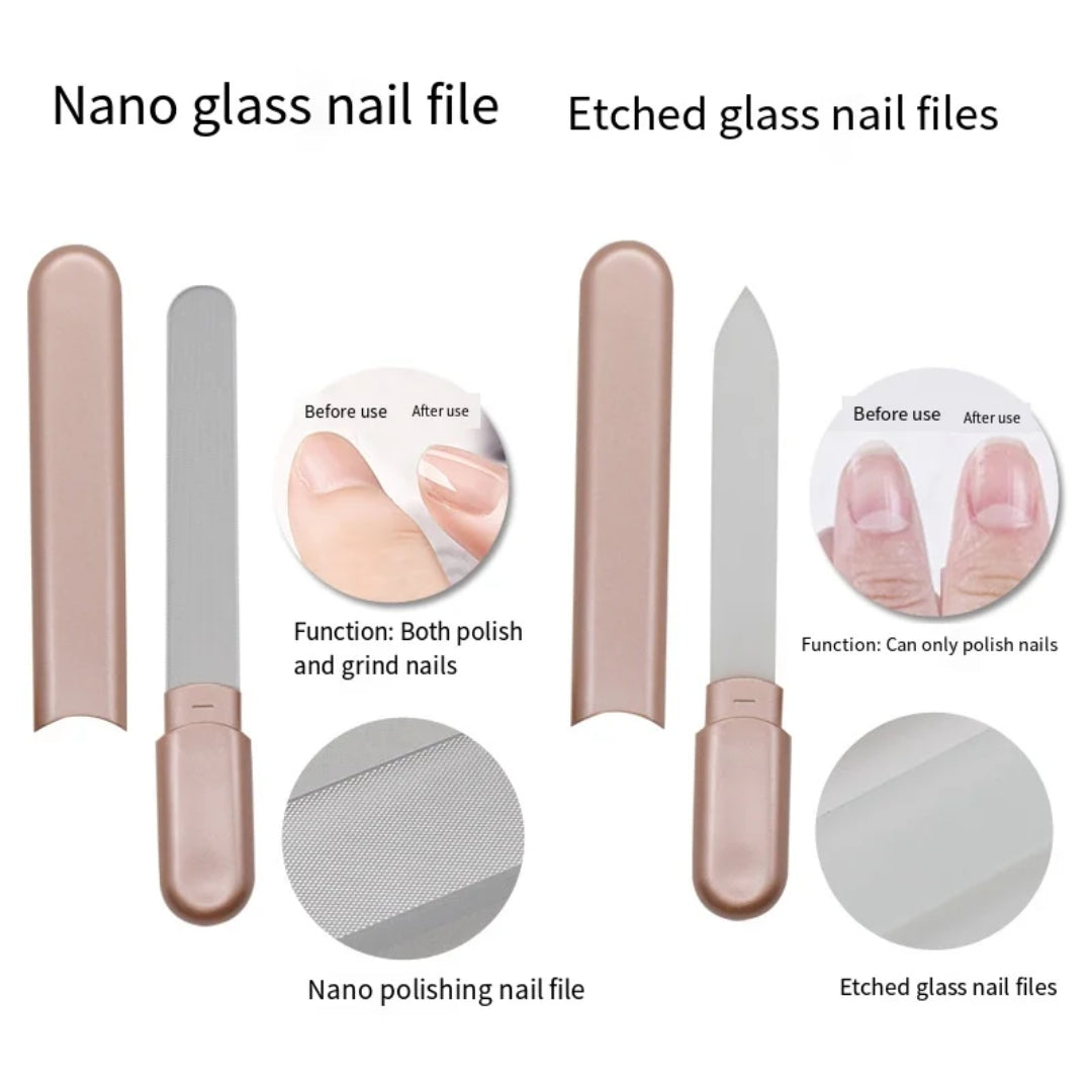 

Durable Crystal Fingernail File for Precise Buffing