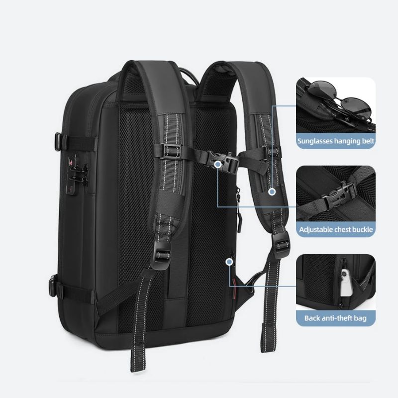 Anti-Theft Laptop Backpack