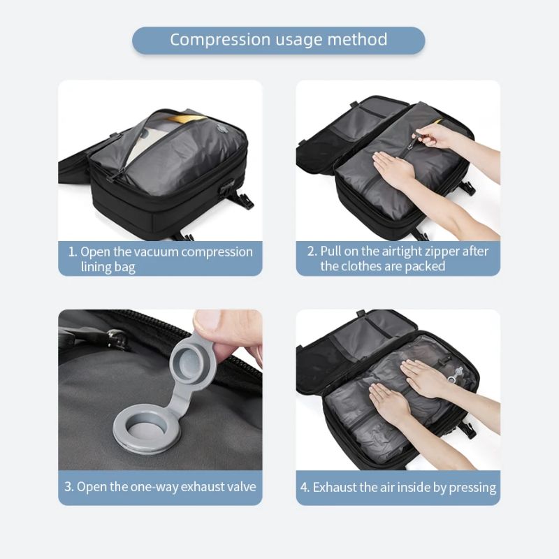 Anti-Theft Laptop Backpack