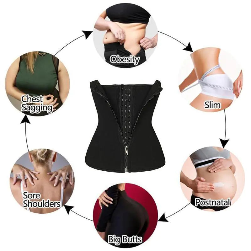 Adjustable waist cincher