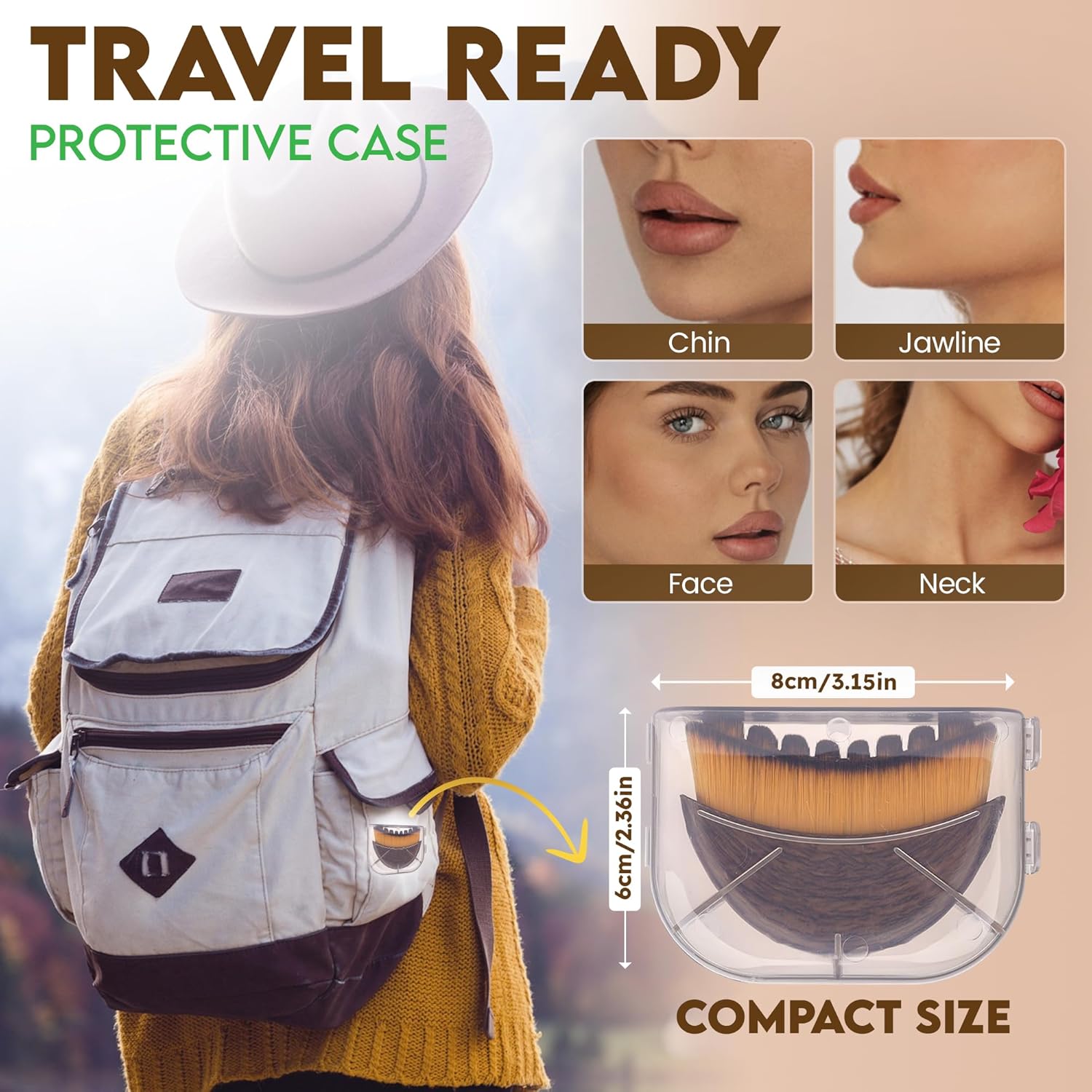 

Contoured Face Brush for Lymphatic Facial Care